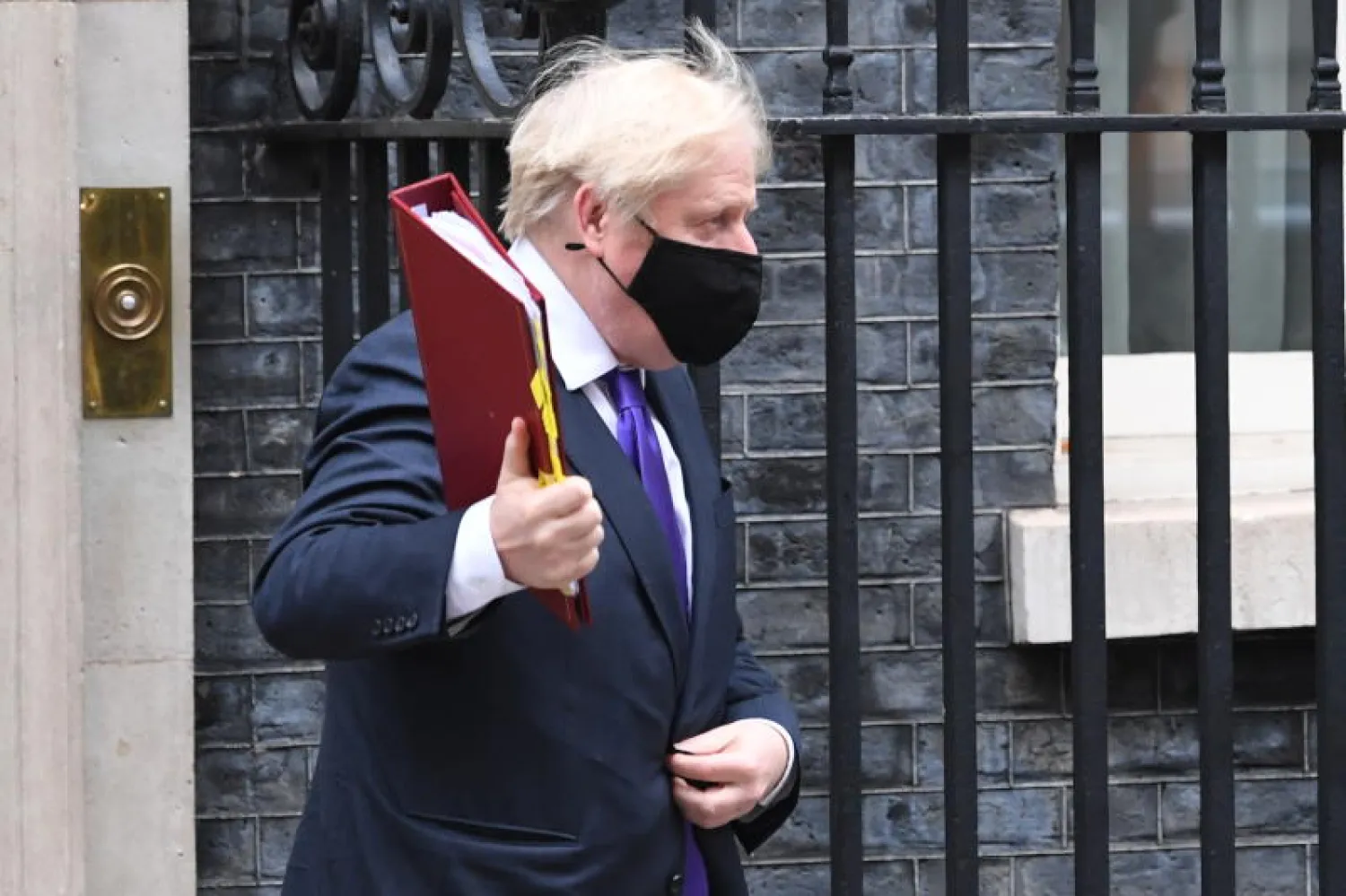 رئيس الوزراء البريطاني بوريس جونسون (د.ب.أ)