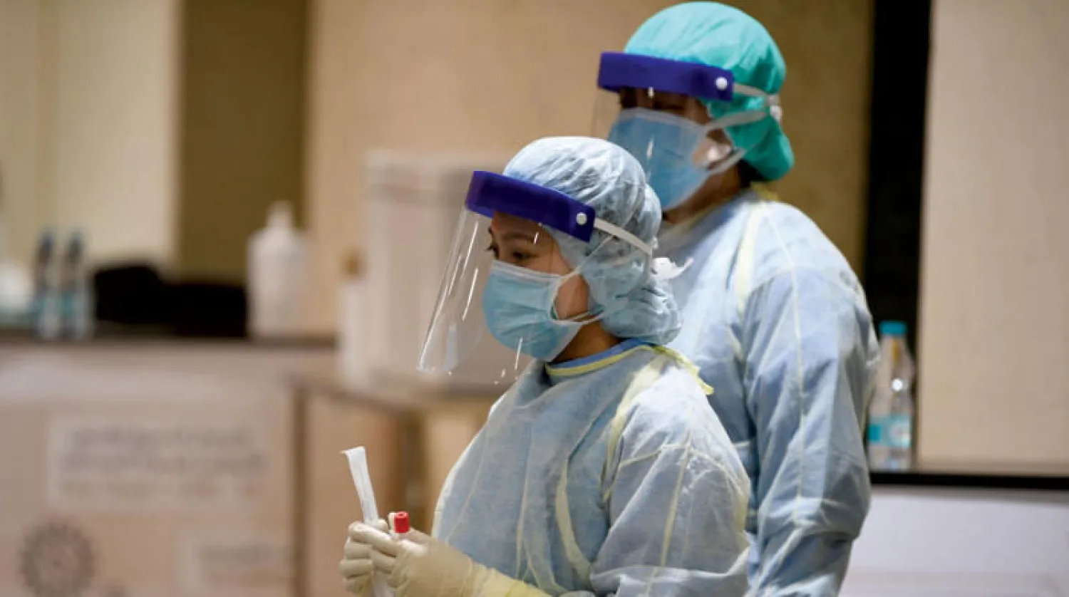 استمرار الفحوصات ساهم في استقرار الإصابات (تصوير: بشير صالح)