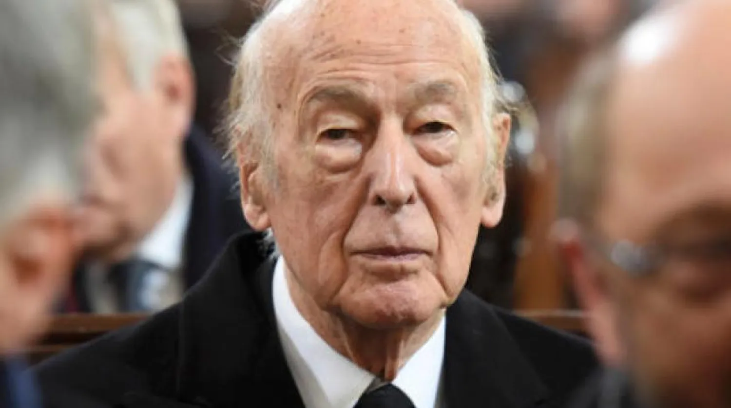 Former French president Valery Giscard d'Estaing. DPA