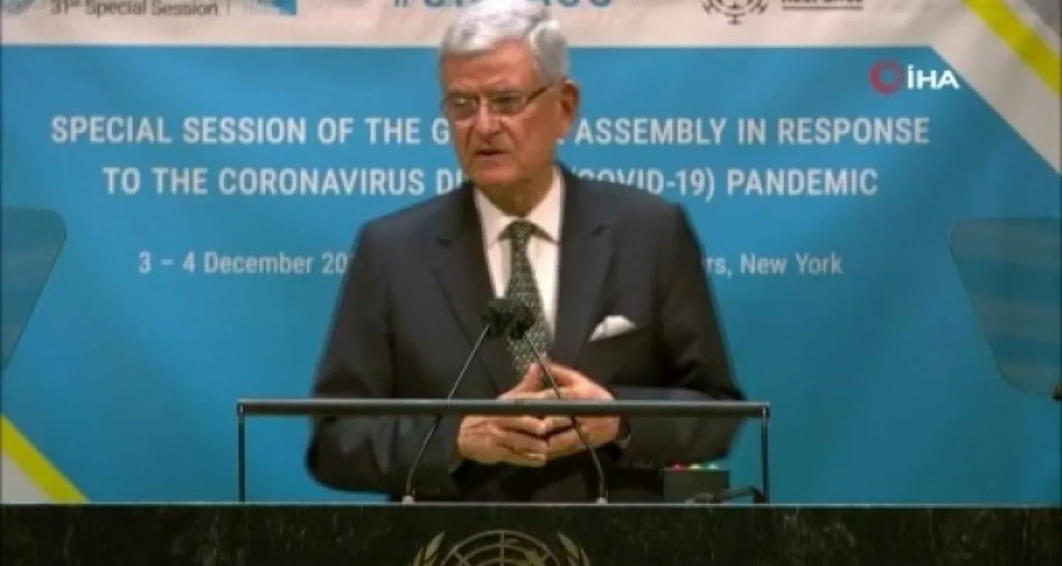 Birleşmiş Milletler (BM) 75. Genel Kurul Başkanı Volkan Bozkır (İHA)