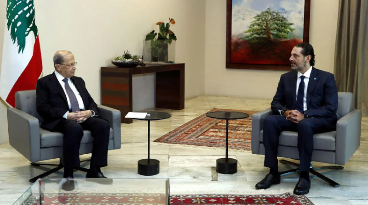 عون في لقاء مع الحريري بالقصر الجمهوري (دالاتي ونهرا)