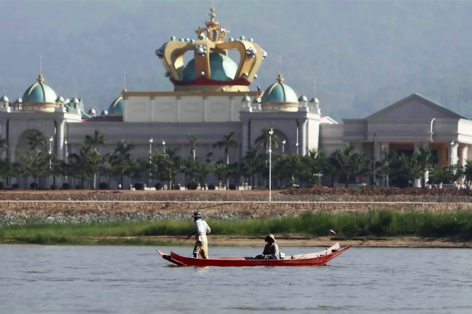 Kings Romans şirketinin Laos'ta işlettiği kumarhane (Reuters)