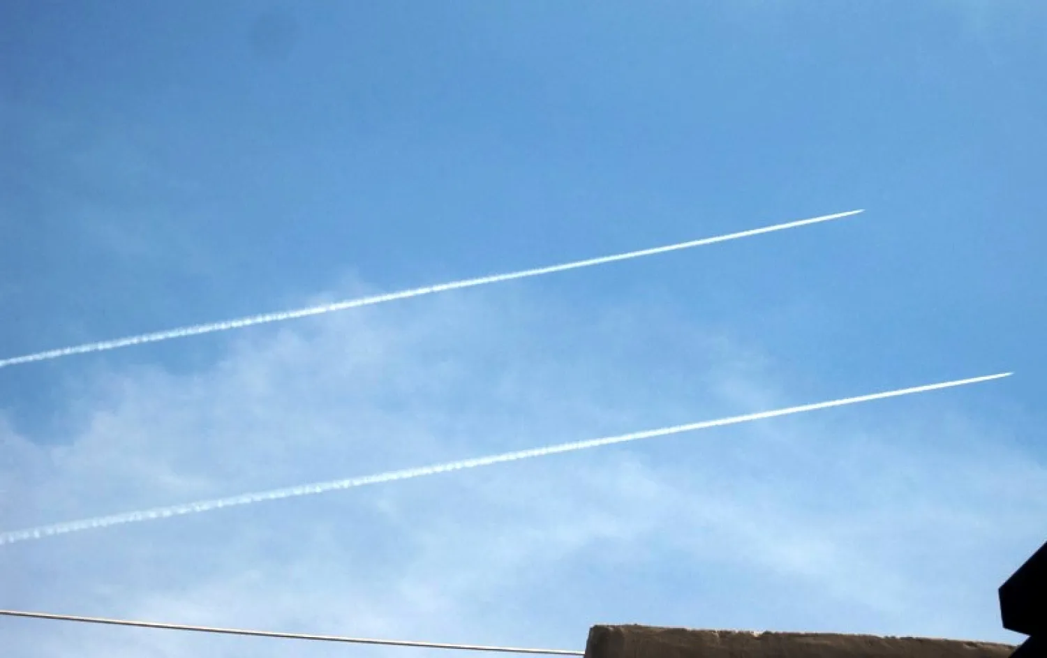 Israeli warplanes flew this morning over Nabatieh and Iqlim Touffah in Lebanon - File Photo via NNA