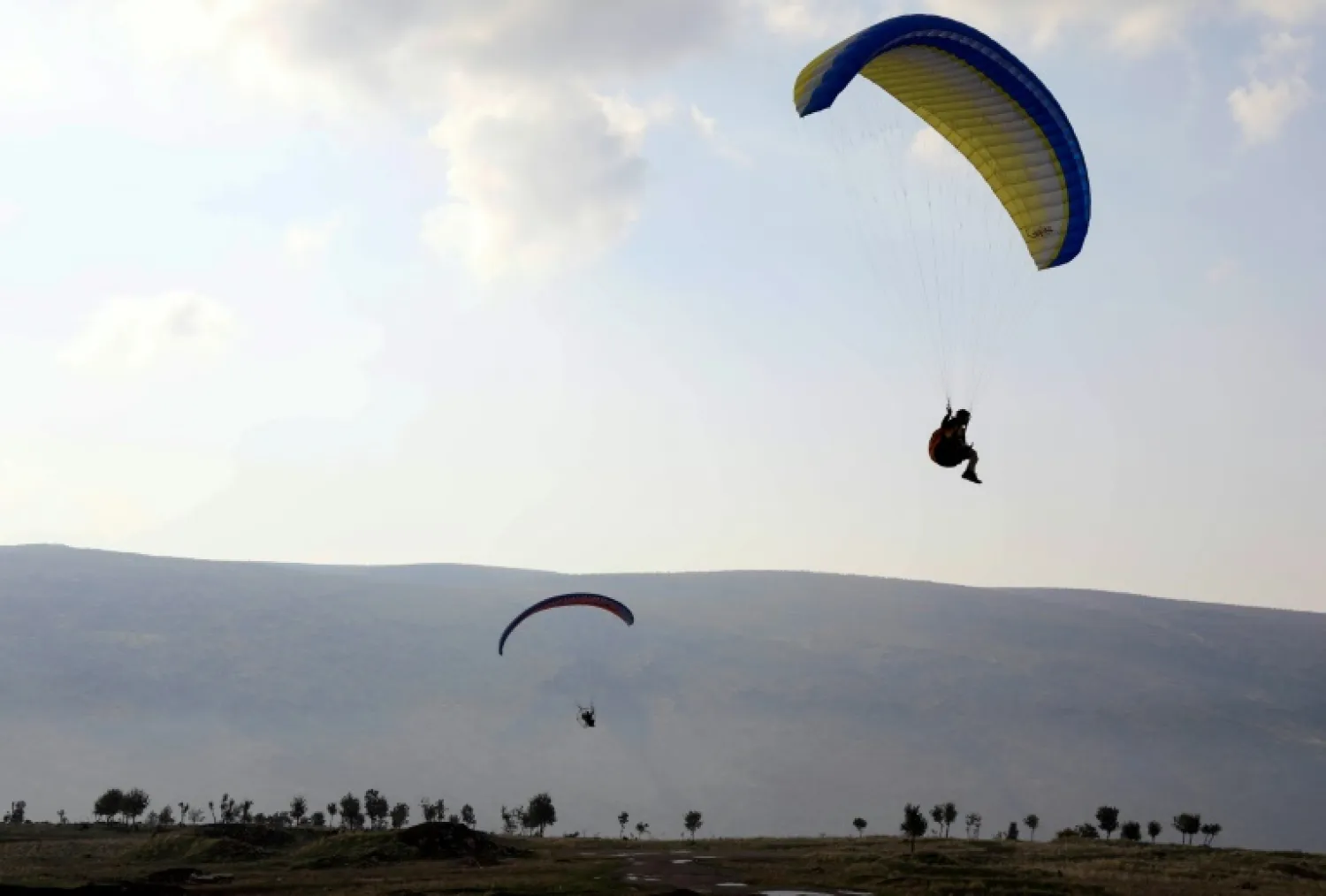 The Korek mountain, about 120 kilometers (75 miles) northeast of the Iraqi Kurdish capital Erbil, has become a hotspot for paragliding | AFP