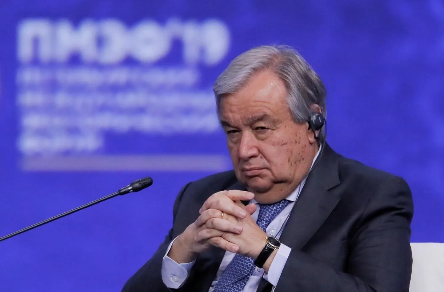 UN Secretary-General Antonio Guterres. (Reuters)