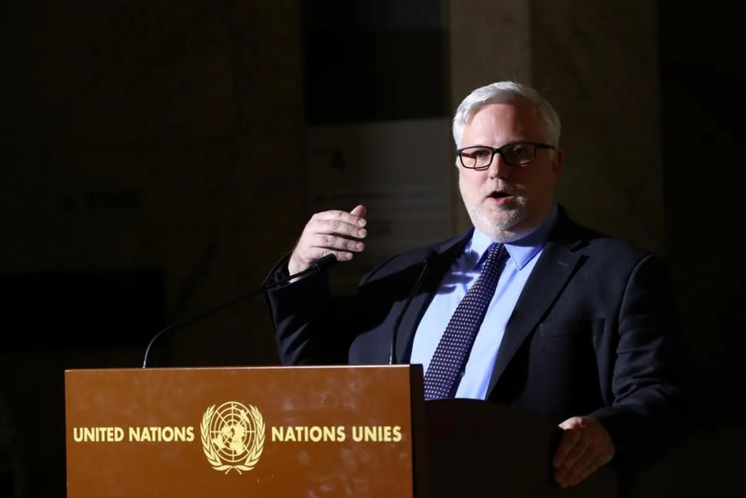 US deputy assistant secretary of state for Levant affairs and the special envoy for Syria, Joel Rayburn (Reuters)