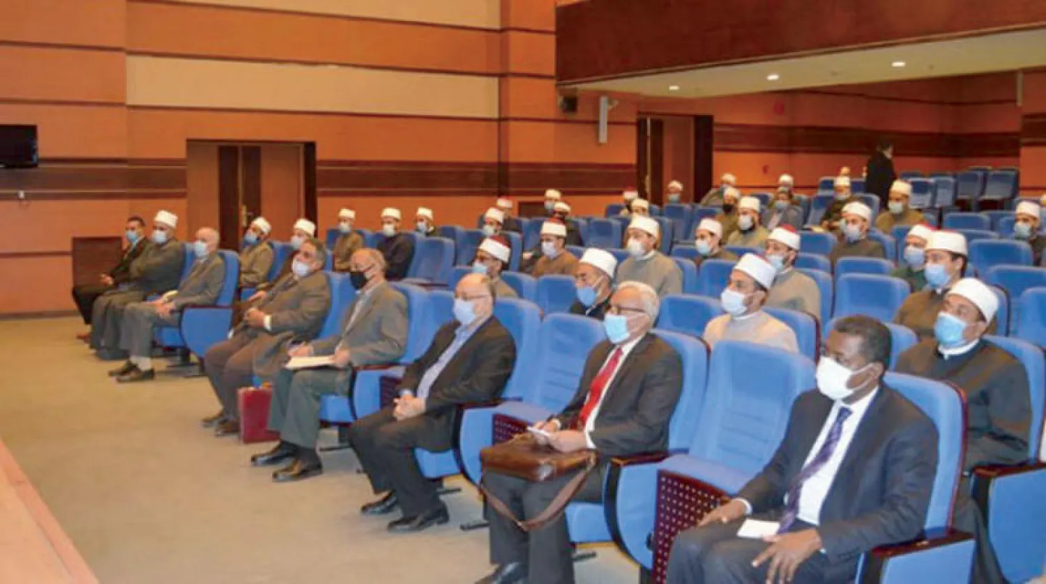 جانب من افتتاح دورة تدريب أئمة سيناء بأكاديمية «الأوقاف» (موقع الوزارة الإلكتروني)