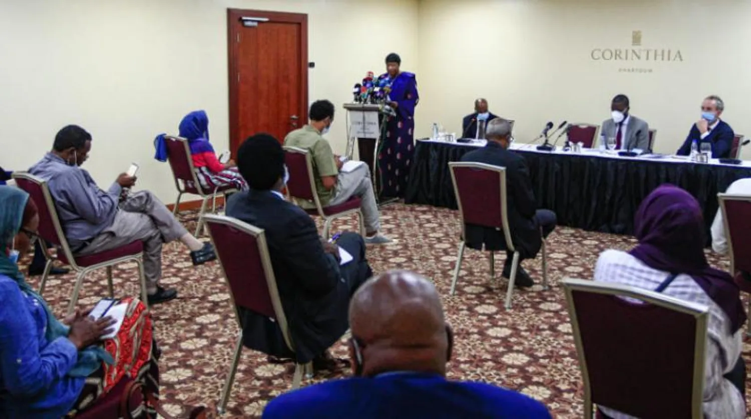 ICC Prosecutor Fatou Bensouda during her visit to Sudan in October. AFP file photo