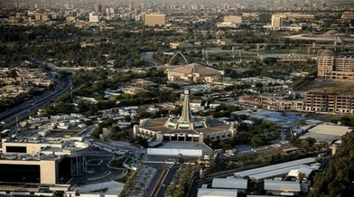 المنطقة الخضراء في بغداد (رويترز)