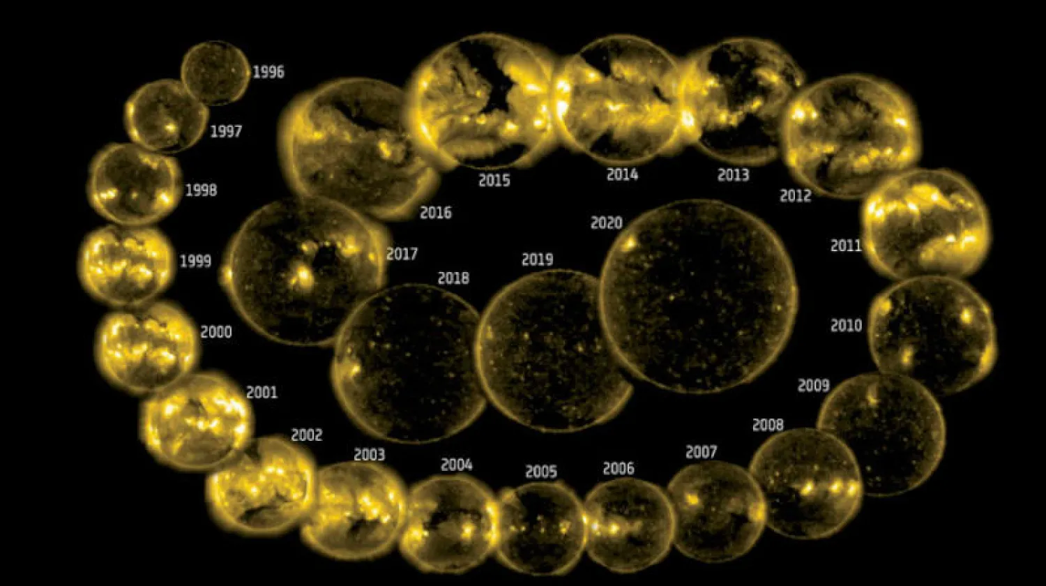 فسيفساء أنتجتها وكالة الفضاء الأوروبية (إيسا)