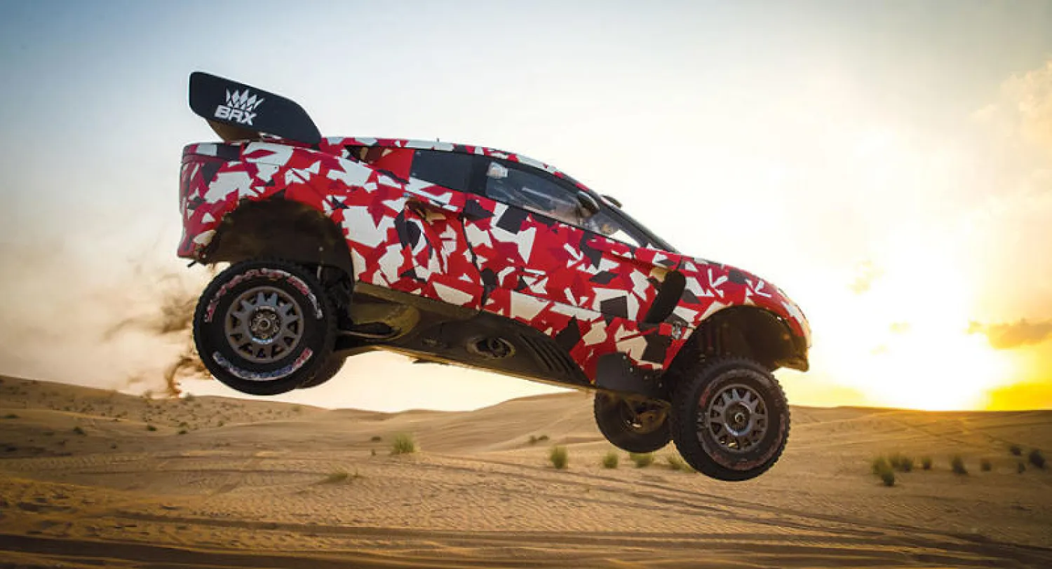 لوب أجرى اختبارات قاسية لسيارته ذات الدفع الرباعي قبل انطلاق رالي داكار (الشرق الأوسط)