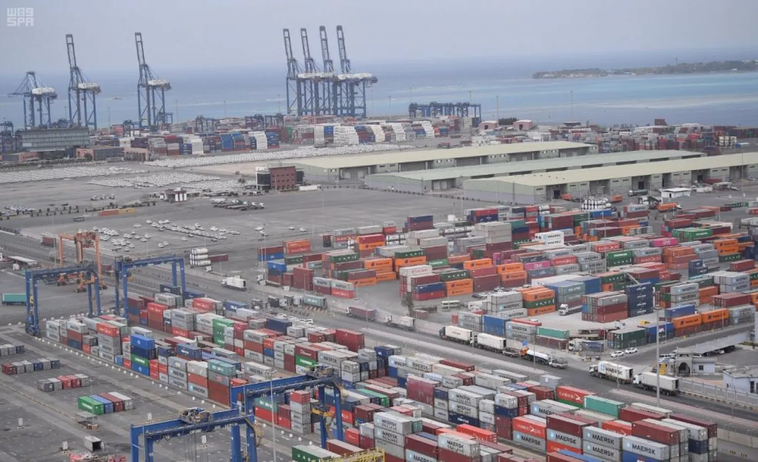 A view of the Jeddah Islamic Port. (SPA)