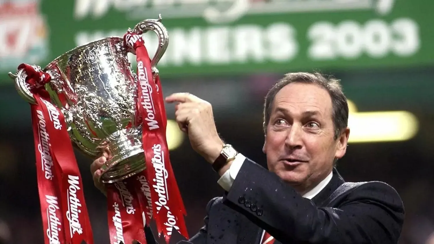 Former France manager Gerard Houllier pictured here in 2003. (AFP)