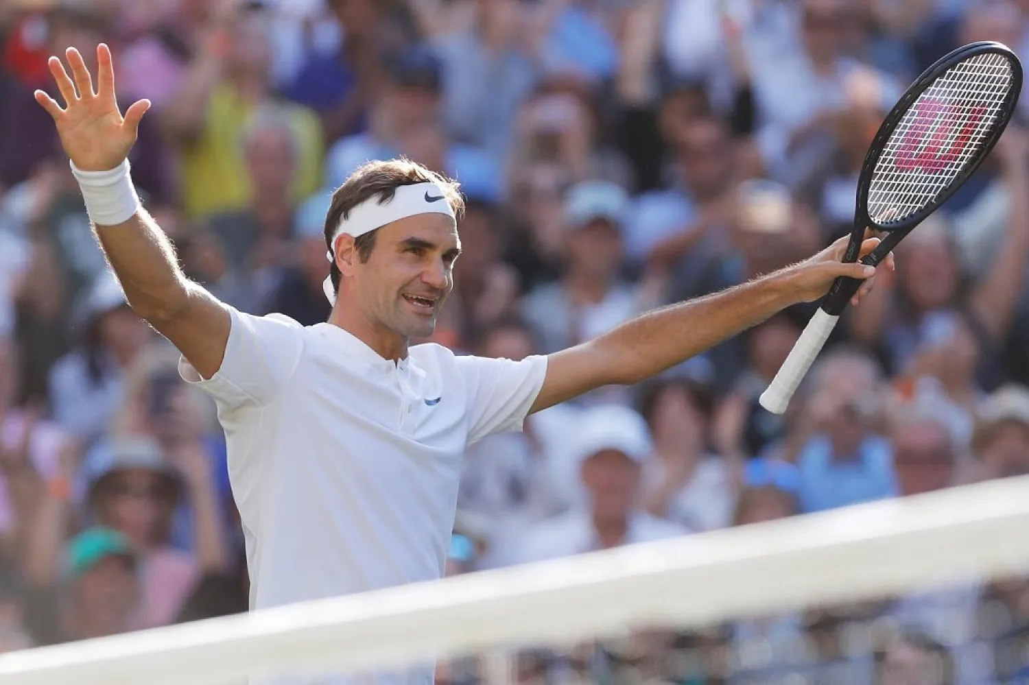 Roger Federer. (Reuters)
