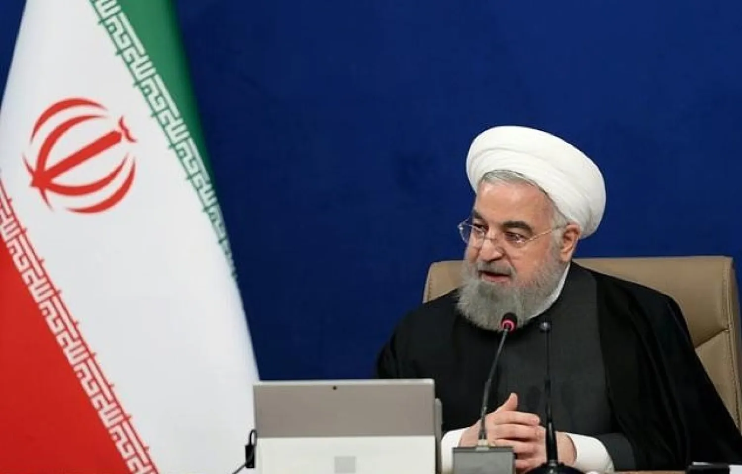 Iranian President Hassan Rouhani welcomes the looming departure from office of his US counterpart Donald Trump, saying American voters had made a clear choice to get rid of "the most unruly, lawless president" - AFP