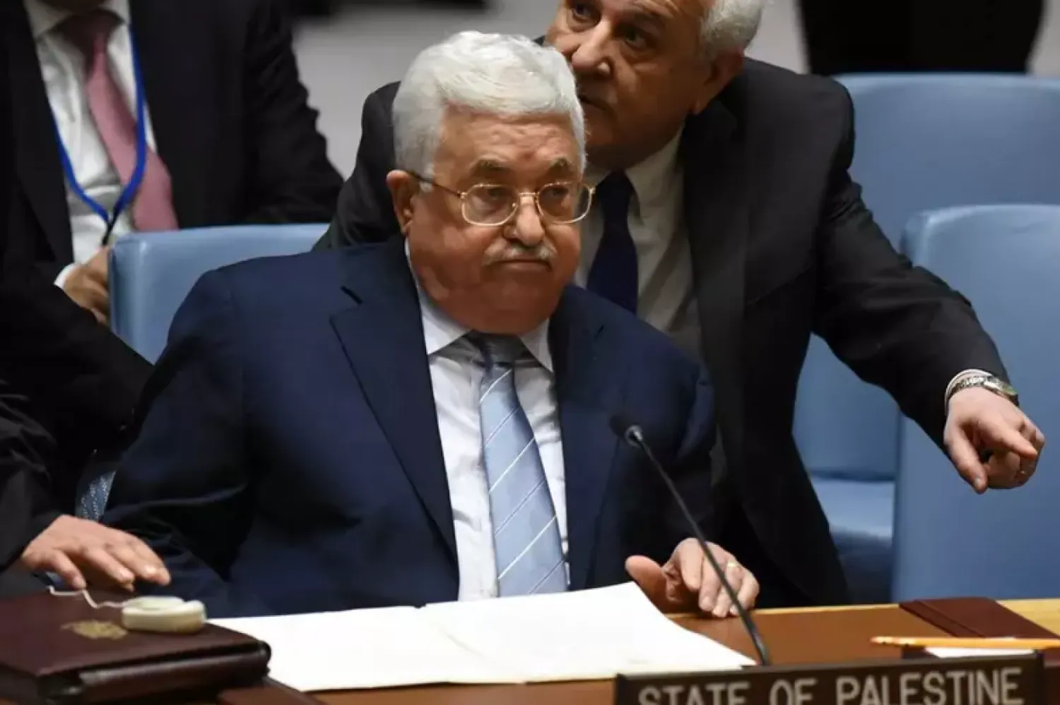 Filistin Devlet Başkanı Mahmud Abbas, Biden’ın Beyaz Saray’a gelişi öncesinde Filistin Yönetimi’nin İsrail ile ilişkilerini yeniden canlandırdı (AFP) 