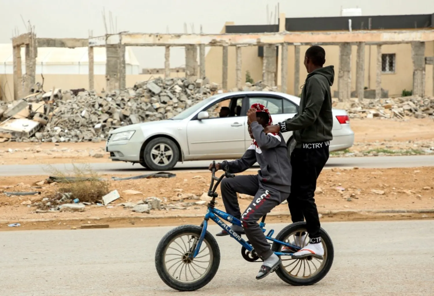 The mayor of Tawergha says the "absence of a (central) government" has delayed promises by authorities to disburse compensation to residents to rebuild their lives | AFP