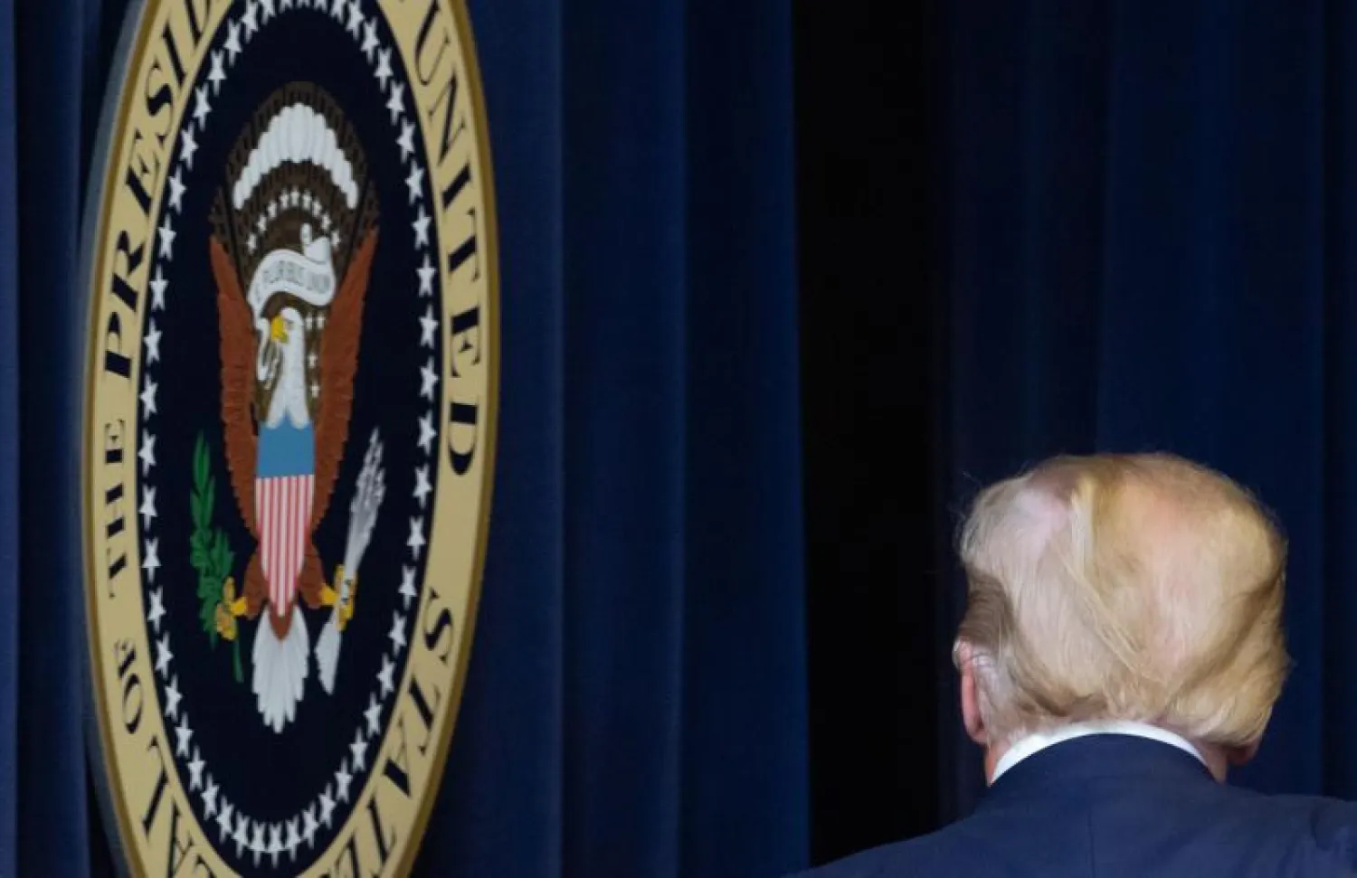 الرئيس الأميركي المنتهية ولايته دونالد ترمب (أ.ف.ب)