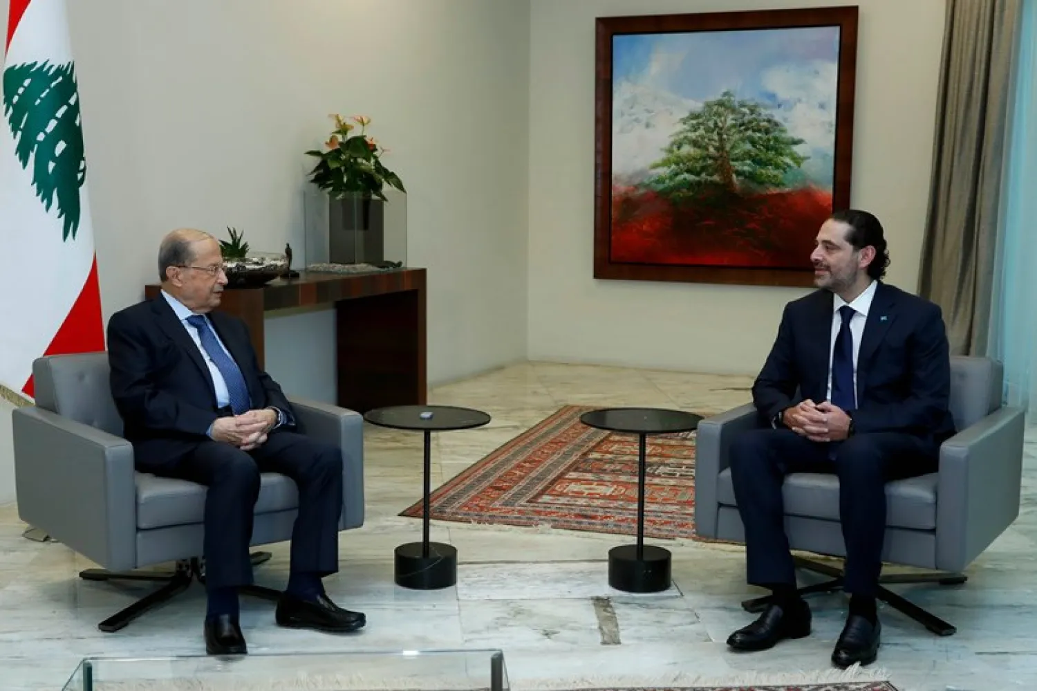 Hariri met with Aoun on Tuesday (NNA)