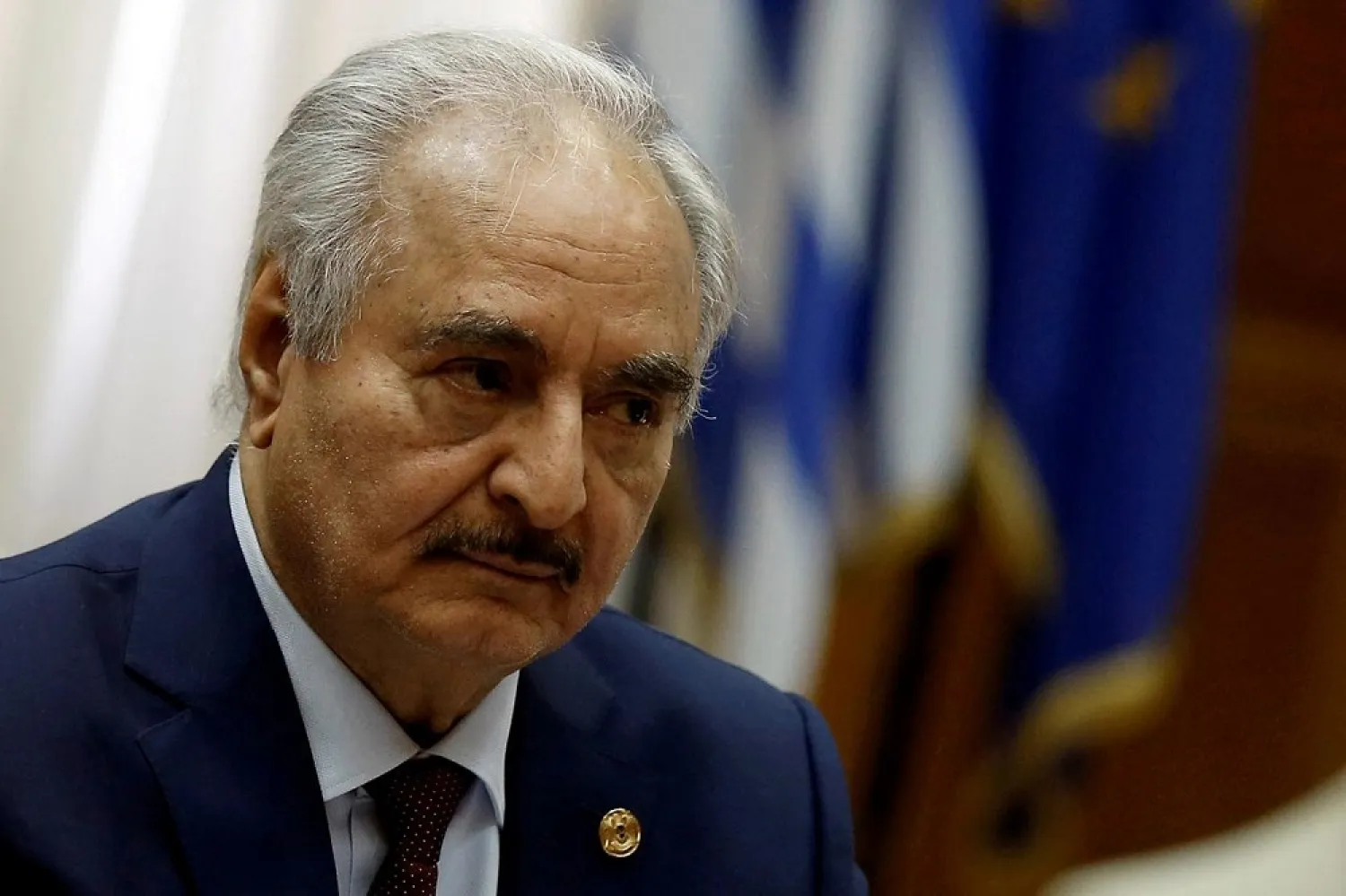 LNA commander Khalifa Haftar. (Reuters)