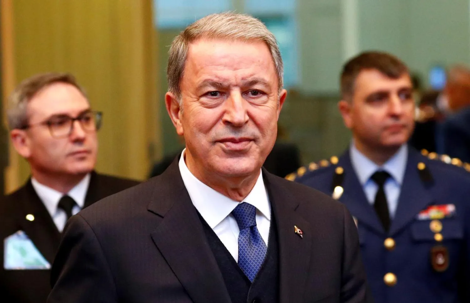 Turkish Defense Minister Hulusi Akar. Reuters file photo