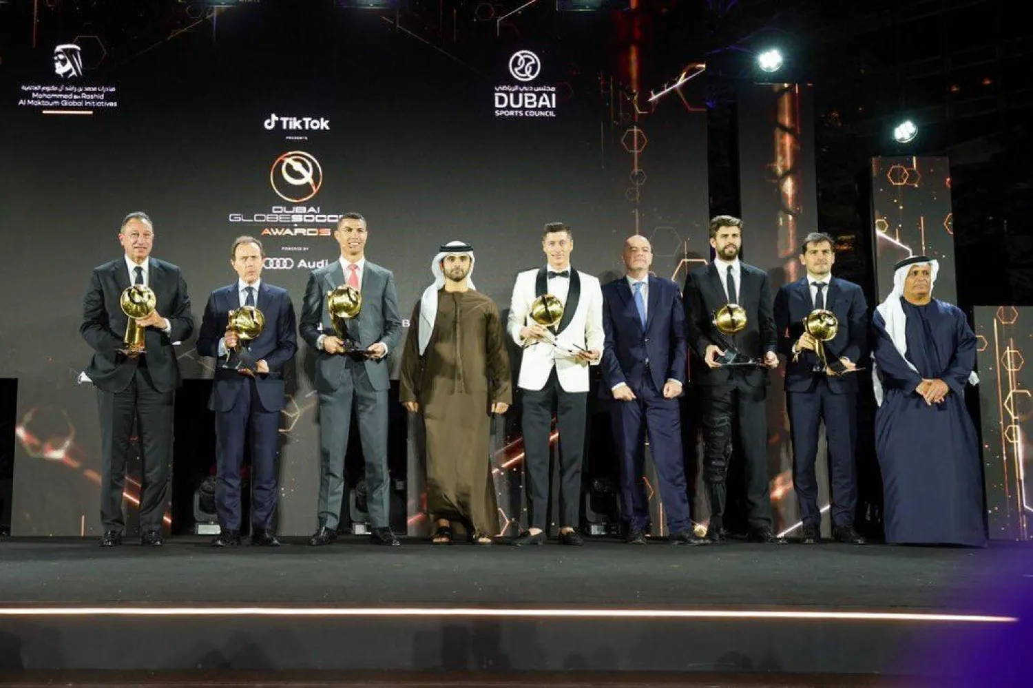 رونالدو وريال مدريد والأهلي المصري أبرز المتوجين بـ«غلوب سوكر»