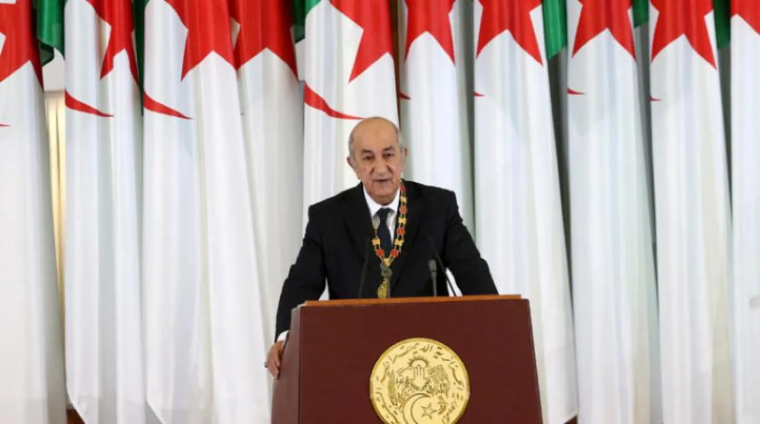 Cezayir Cumhurbaşkanı Abdulmecid Tebbun (Reuters)
