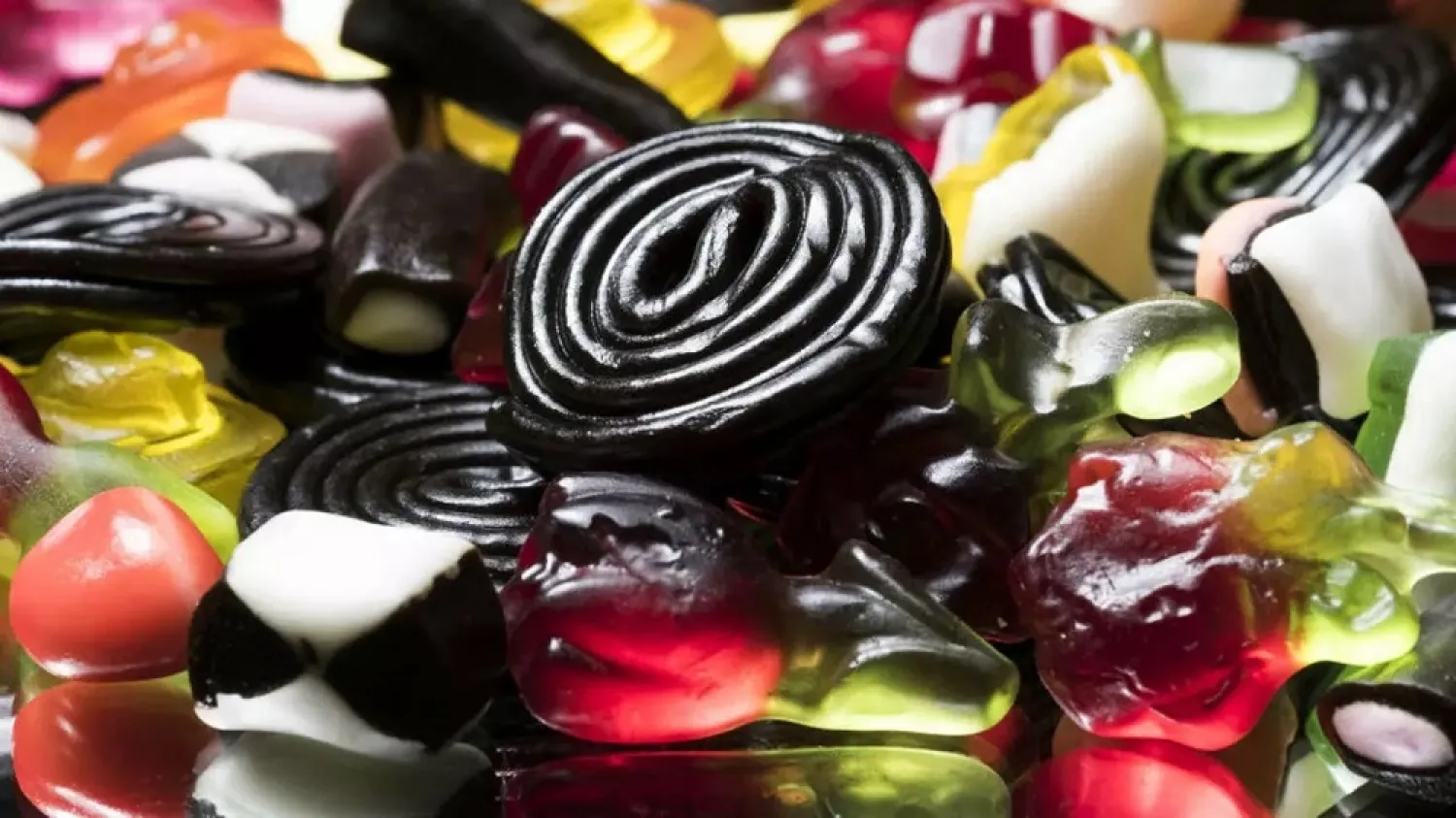 Fruit and licorice gums by German sweets manufacturer Haribo. (AFP)