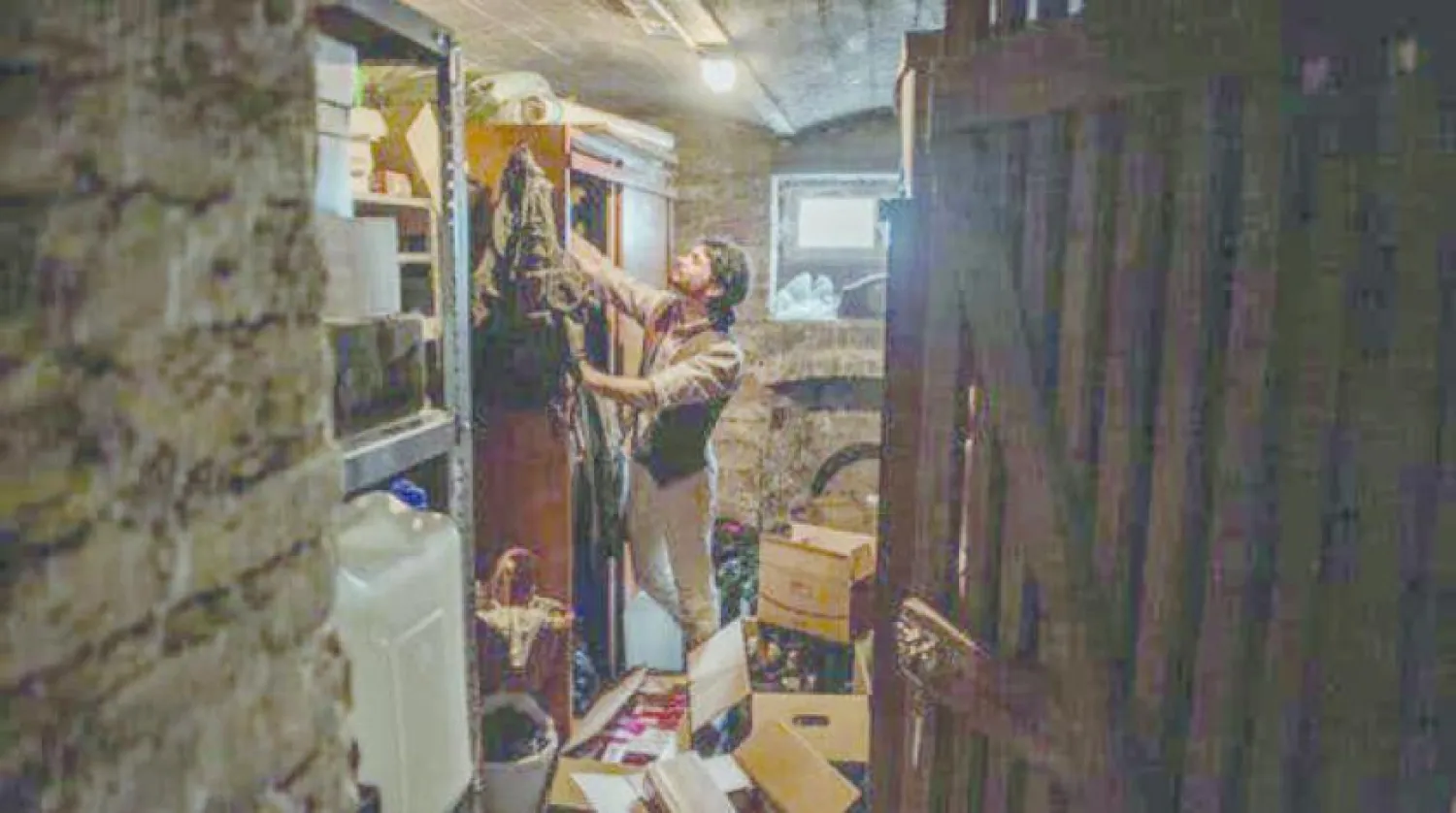 Franco'nun iç savaşa hazırlık olarak yiyecek ve silah depoladığı sığınağı. (The New York Times)