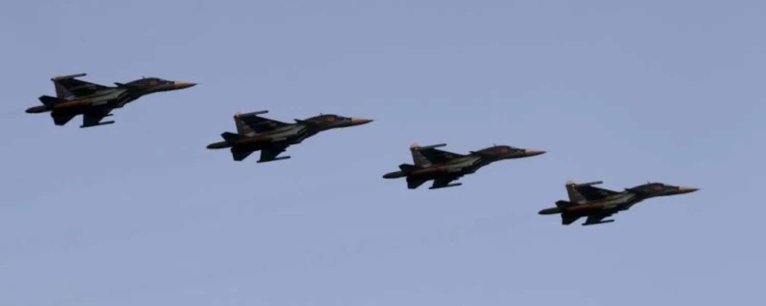 مقاتلات «سوخوي 34» روسية (أرشيف رويترز)