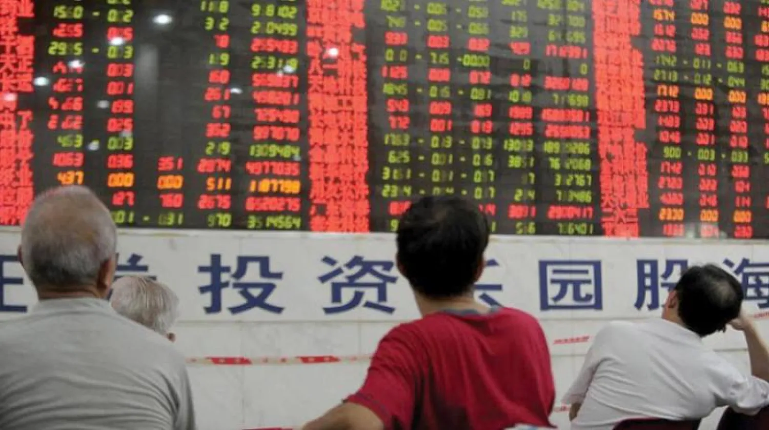 البورصة الصينية (رويترز)