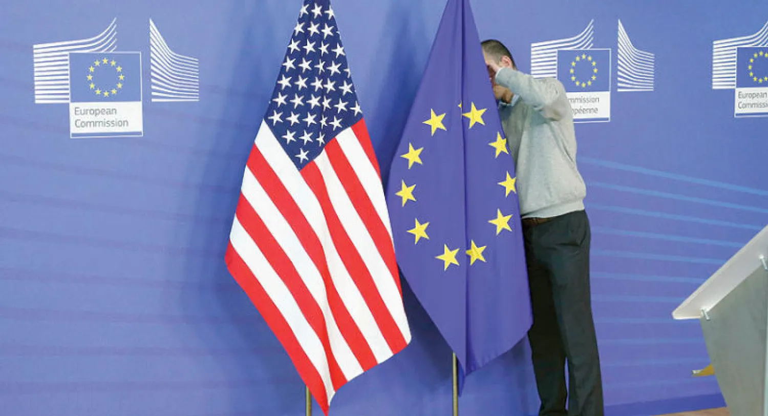 أعلنت واشنطن مساء الأربعاء فرض رسوم جمركية إضافية على منتجات فرنسية وألمانية (رويترز)