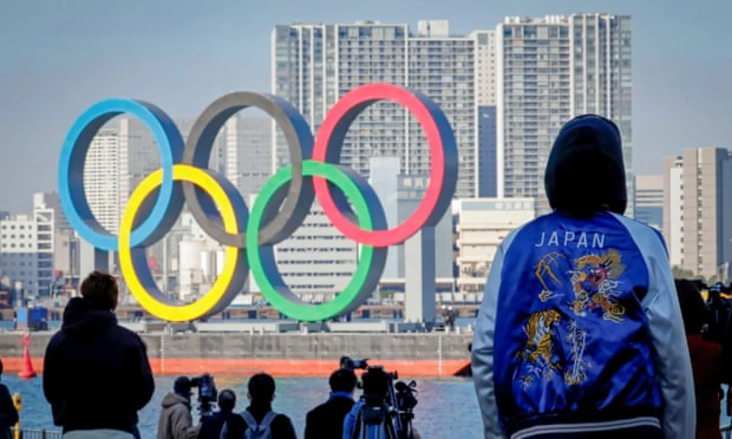  A poll by public broadcaster NHK found that 63% of respondents said the Olympics should be postponed again or cancelled. Photograph: Kim Kyung-Hoon/Reuters
