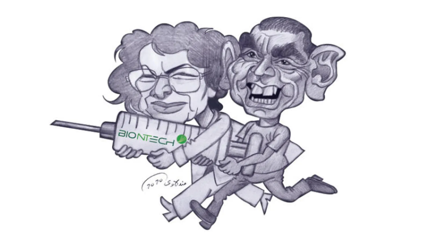 أوغور شاهين وأوزلم توريتشي... معركة اللقاح ضد «كورونا»