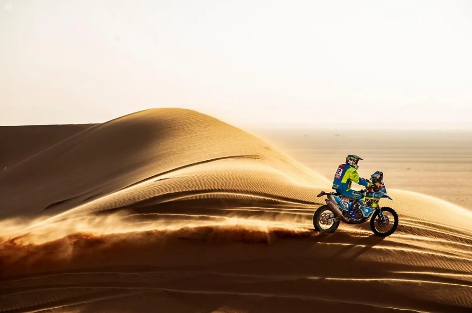 Saudi Arabia hosted the Dakar Rally in 2020, the first time it was held in the Middle East. (SPA)