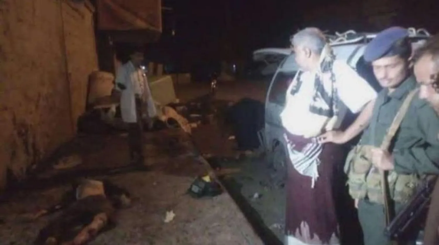 The scene of the latest Houthi massacre in Hodeidah.