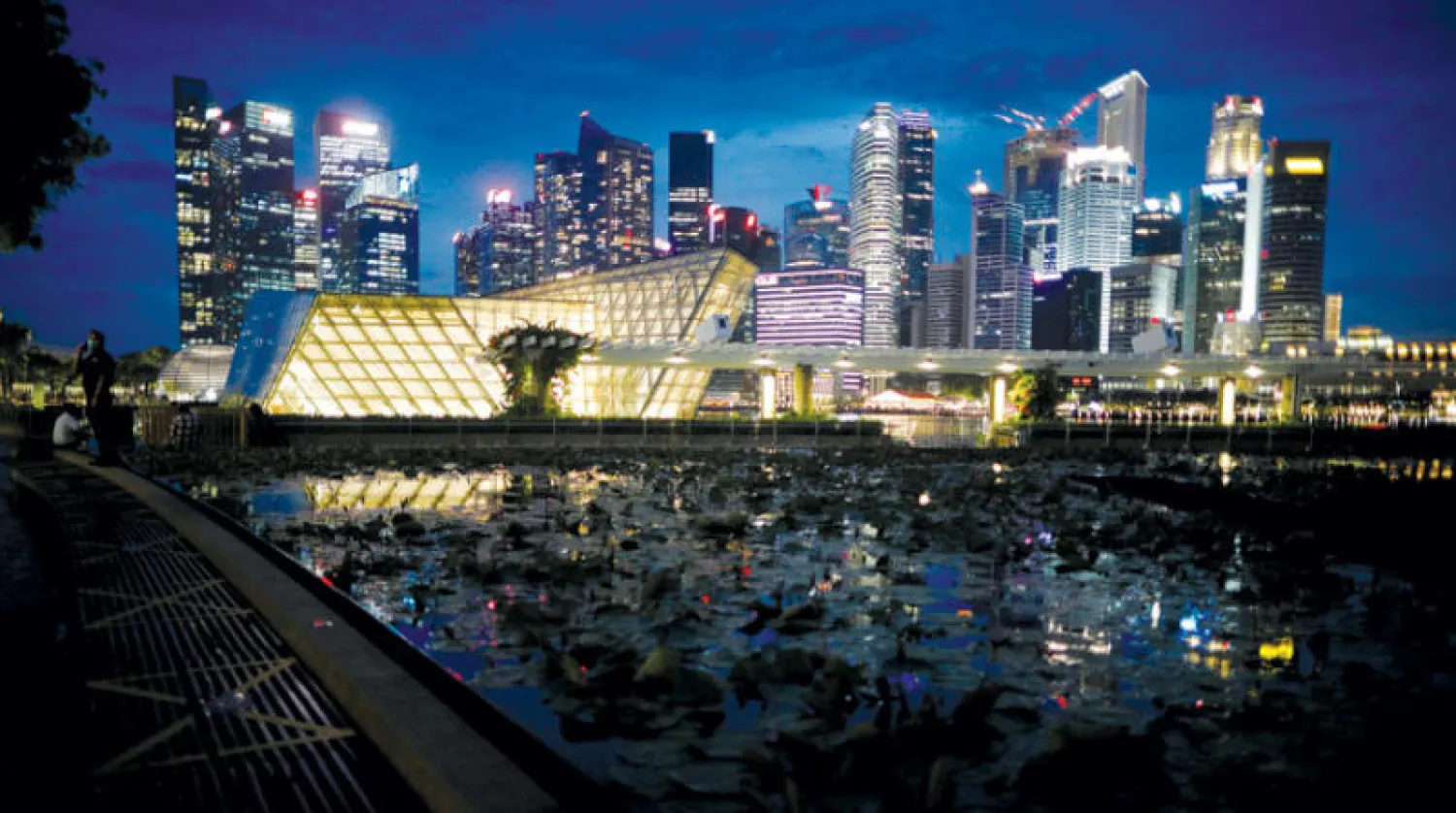 شهدت سنغافورة في 2020 أسوأ ركود اقتصادي في تاريخها بسبب «كورونا» (رويترز)