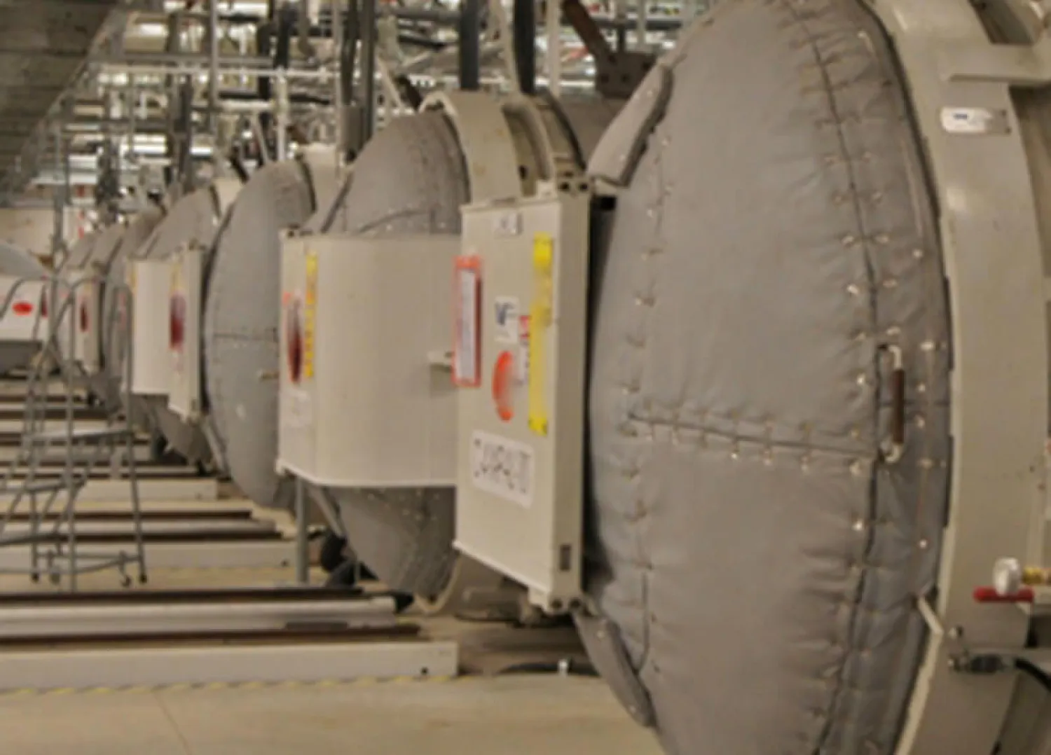 داخل منشأة فُردو النووية الإيرانية (أ.ف.ب)