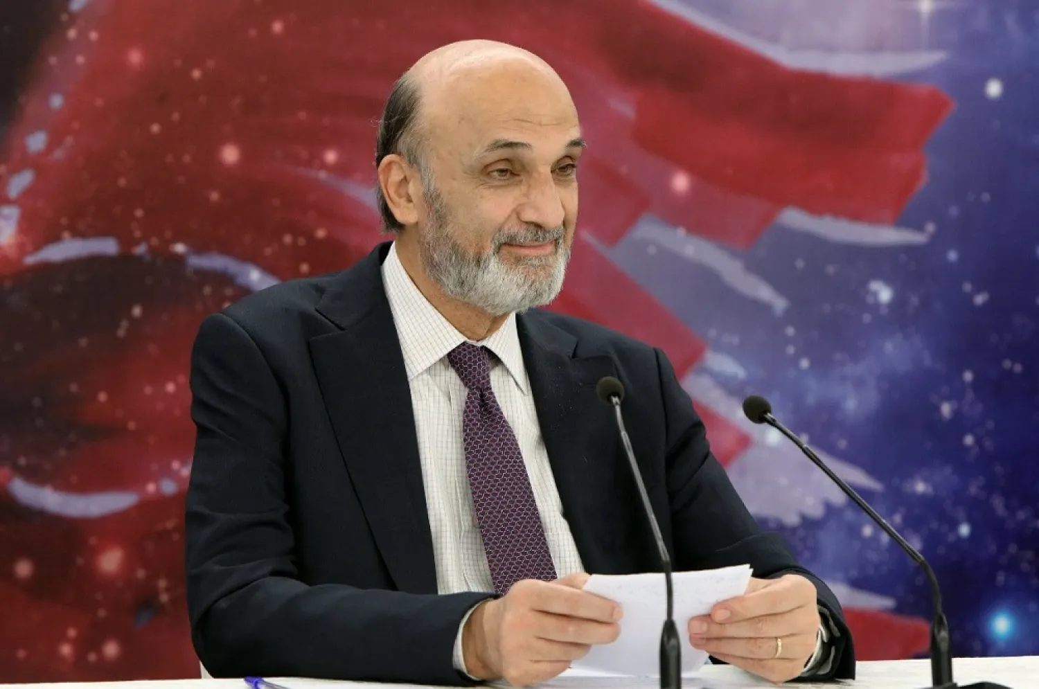 Lebanese Forces leader Samir Geagea. (NNA)