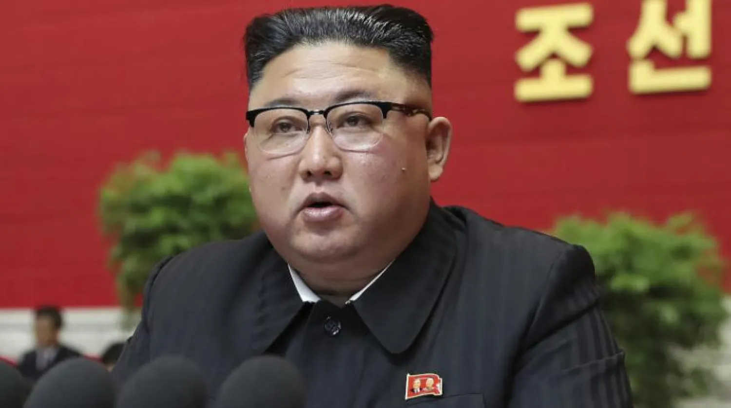 Kuzey Kore lideri Kim Jong-un İşçi Partisi kongresinde (AP)