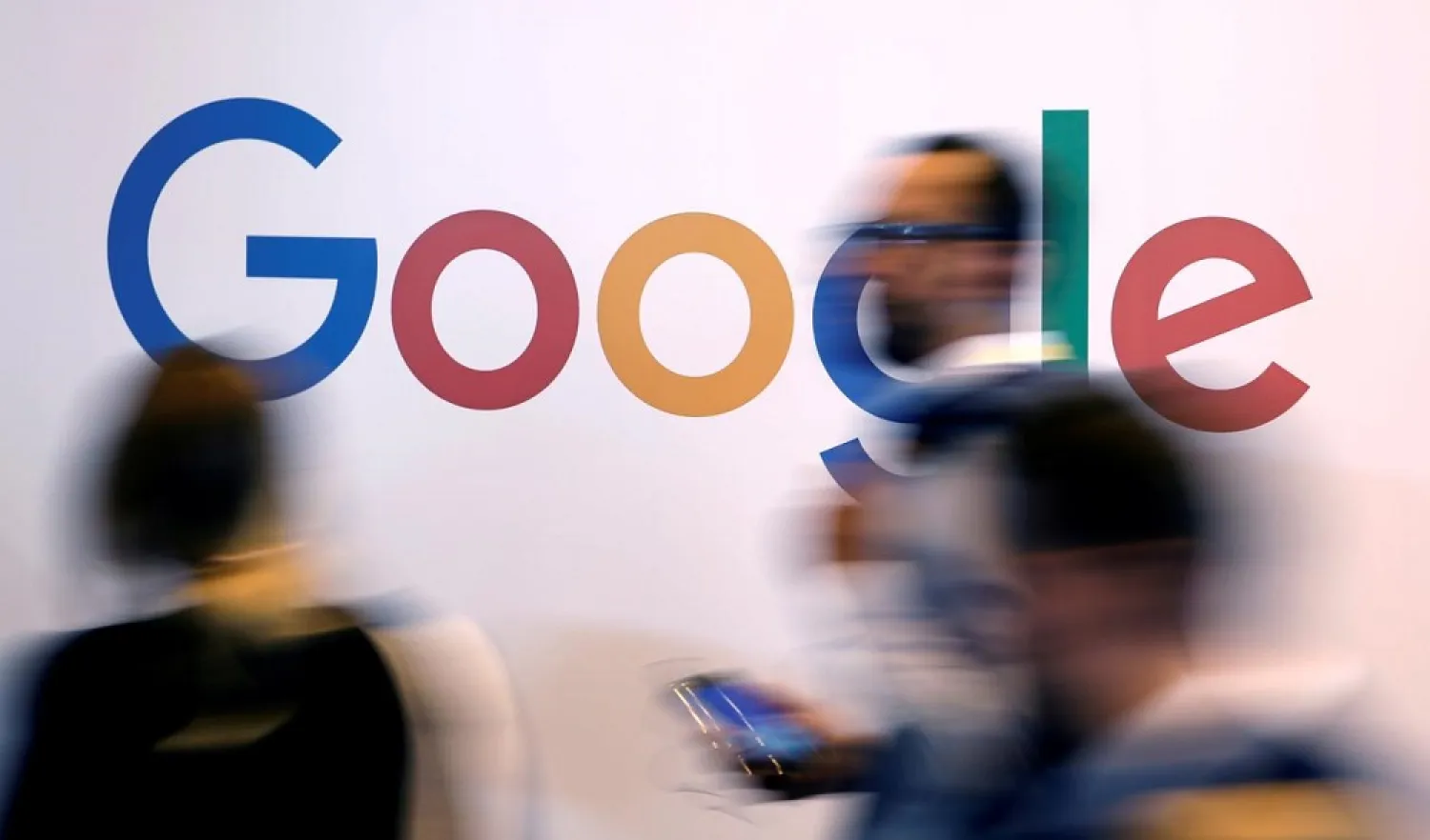 The logo of Google is pictured during the Viva Tech start-up and technology summit in Paris, France, May 25, 2018. (Reuters)