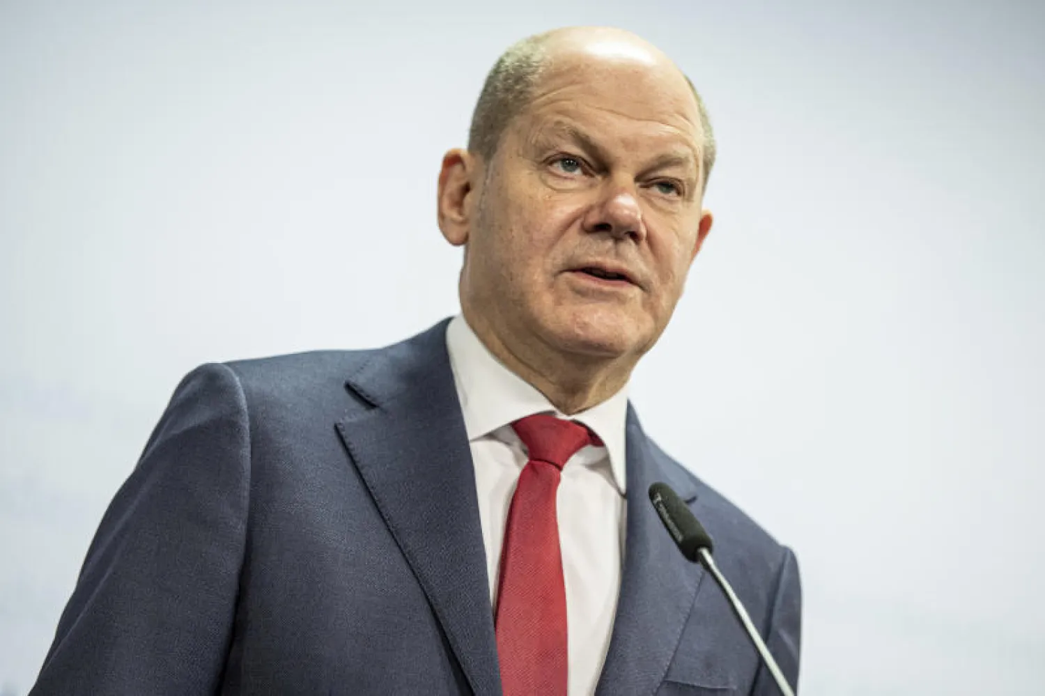 وزير المالية الألماني أولاف شولتس (د.ب.أ)