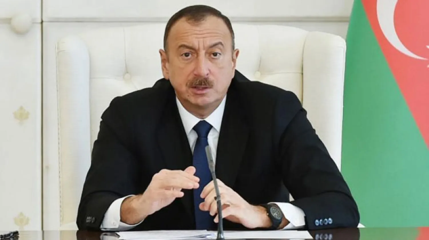 Azerbaycan Cumhurbaşkanı İlham Aliyev (İHA)
