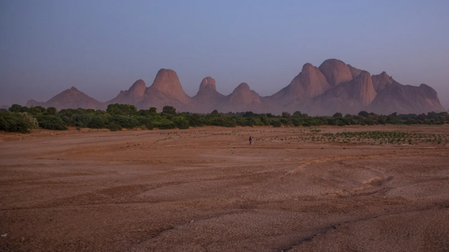 A general view of Kassala Mountains near the border with Eritrea, eastern Sudan, Nov. 20, 2020. Ethiopia's deadly conflict with its northern Tigray region spilled over the border as several thousand people fled into Sudan, along with soldiers seeking protection, while the Tigray regional leader accused Eritrea of attacking at the request of Ethiopia's federal government. (AP Photo/Nariman El-Mofty)
