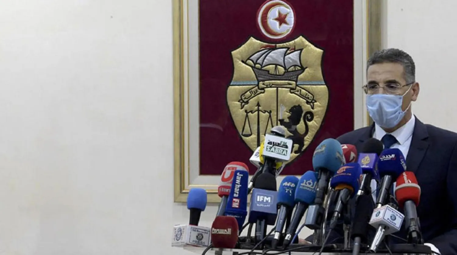 Görevden alınan Tunus İçişleri Bakanı Tevfik Şerefuddin (AFP)