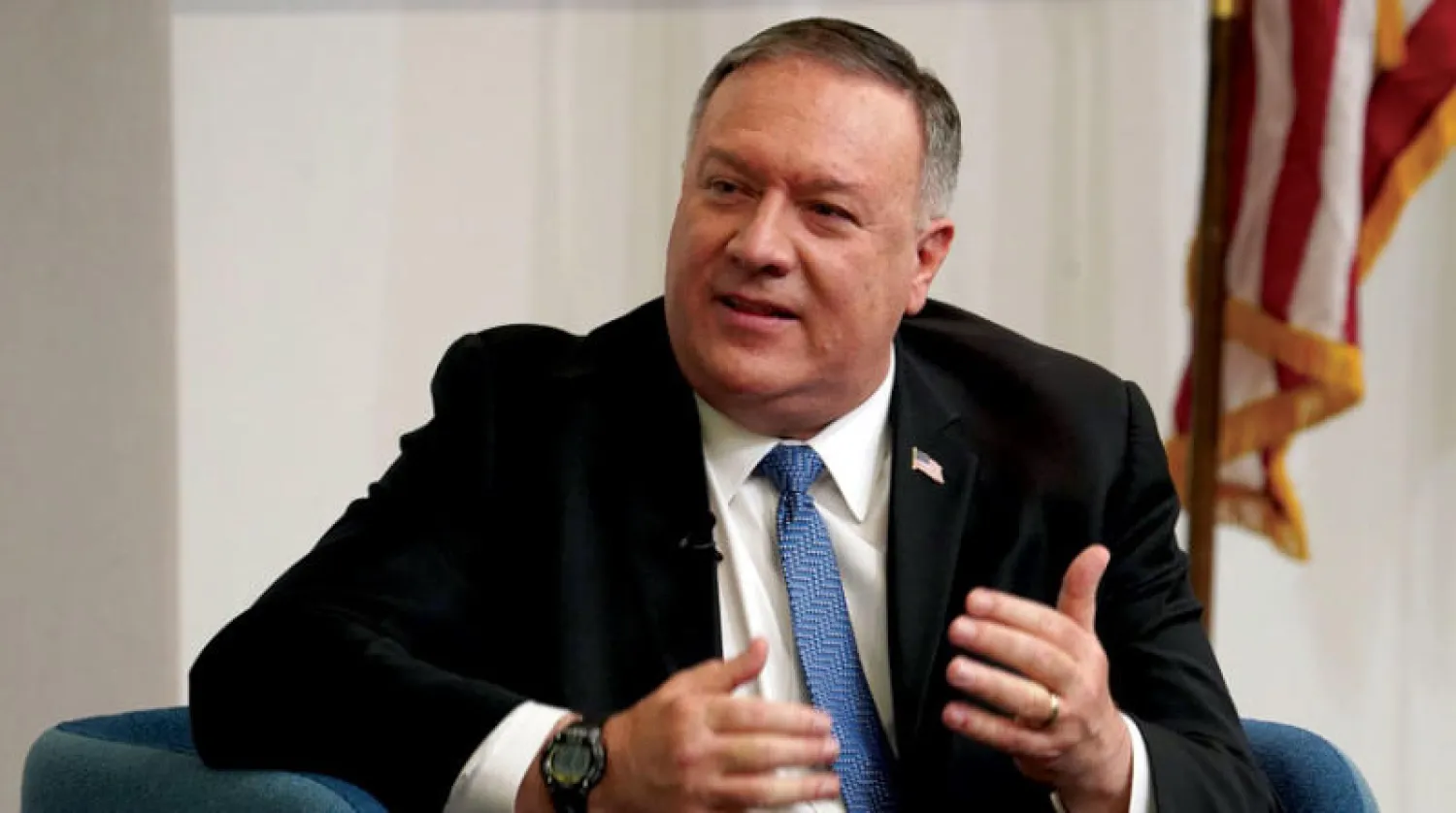 بومبيو يناقش التحديات التي تطرحها الصين في مؤتمر بأتلانتا الشهر الماضي (أ.ف.ب)