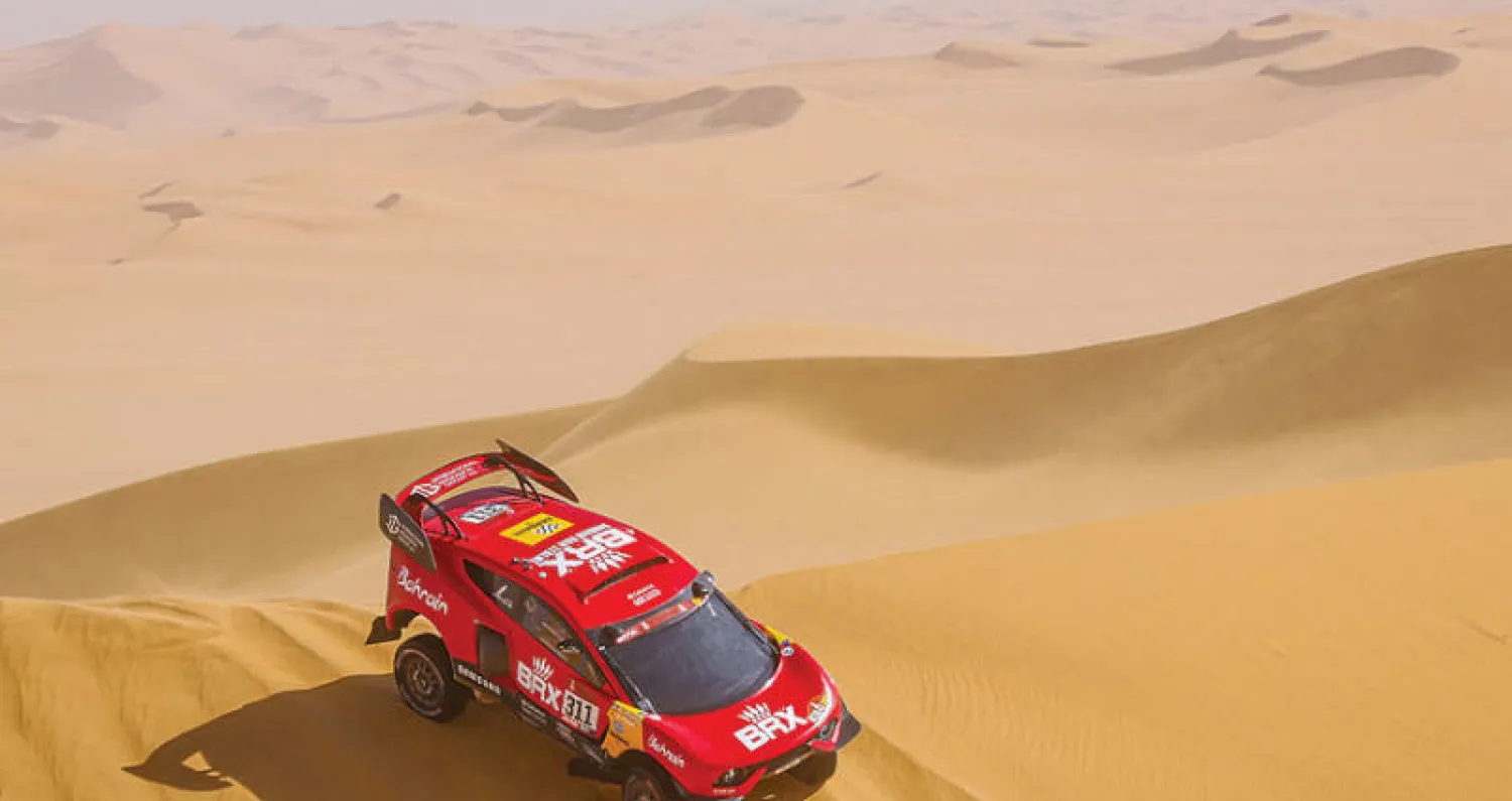 فريق «البحرين إكستريم» خاض تحدياً في الأيام الأولى من رالي داكار (الشرق الأوسط)