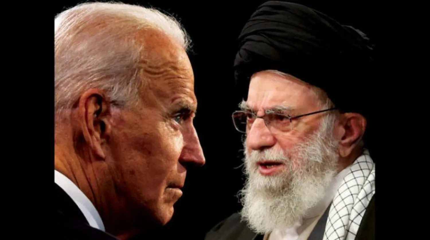 İran’ın Dini Lideri Ali Hamaney ve ABD’nin yeni Başkanı Joe Biden (EPA) (AFP)