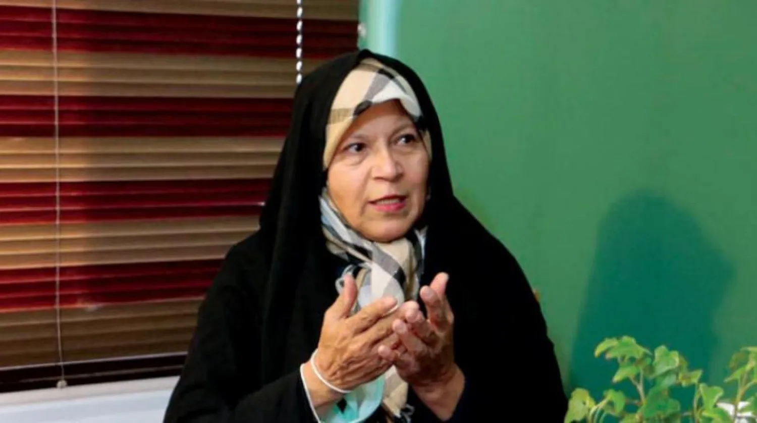 Faezeh Hashemi, the daughter of former Iranian president Akbar Hashemi Rafsanjani  | Photo: Ensaf News