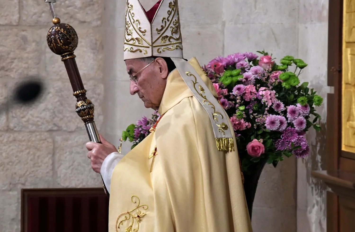 Lebanon’s Maronite Patriarch Beshara al-Rai. (NNA)